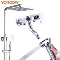 High quality 304stainless steel  with brass bidet shower sets