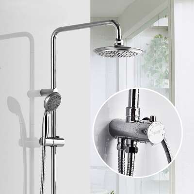 Wall Mount Taps and Shower Faucet Set for Bathroom