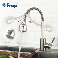 Stainless Steel Kitchen Faucets with Pull Down Sprayer